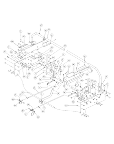 Control Assembly Diagram and Parts List for M48-KW (53BB5DAV150-19-HP)(2003 1/2) Cub Cadet Lawn Tractor